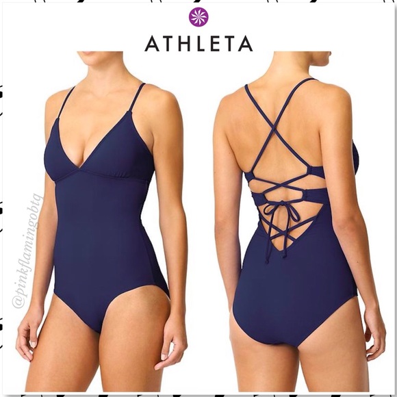 athleta loop back one piece